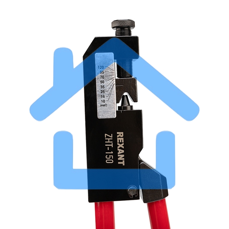 Пресс механический универсальный Rexant ZHT-150 для клиновидной опрессовки наконечников 10-120 мм²
