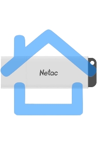 Флешка USB Netac U185 16 Gb <NT03U185N-016G-20WH>, USB 2.0