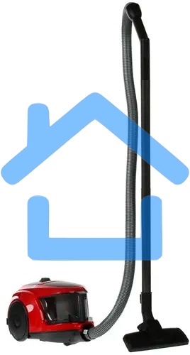 Пылесос Samsung VCC4520S3R/XEV красный, 350/1600 Вт, уборка сухая, пылесборник контейнер 1.3 л