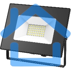 Прожектор светодиодный Gauss LED 70Вт IP65 6500К черный