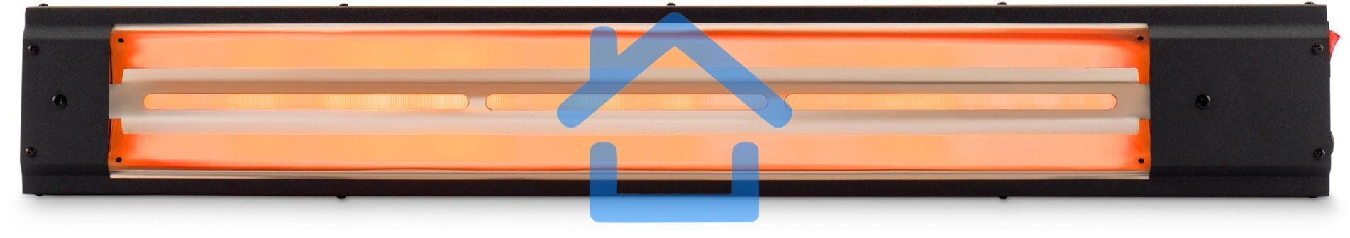 Обогреватель инфракрасный Starwind SHIRC-1010, черный, кварцевый, 1000 Вт, 18 м2