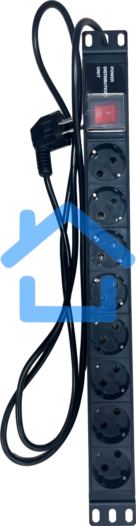 Блок распределения питания NTSS NTSS-PDU-DA2034 гор.размещ. 8x базовые 16A Schuko 2м