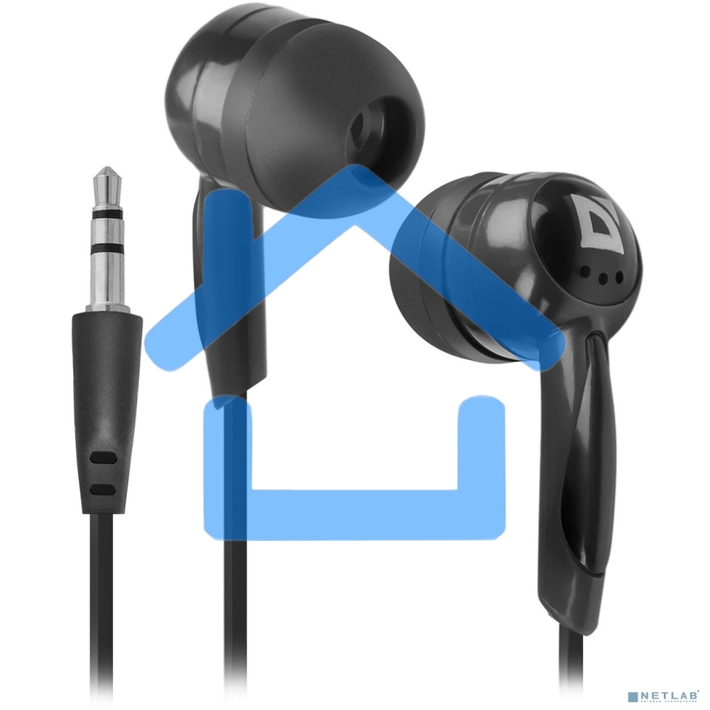 Наушники Defender Basic 604 вставки черный