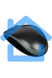 Мышь проводная Logitech M110 Silent черный, 1000 dpi, USB, кнопки - 3
