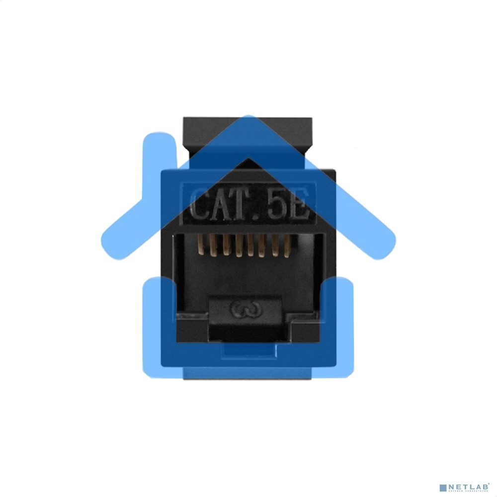 Модуль проходной ExeGate CP45-KJ-UC5e (RJ45-RJ45 формата Keystone Jack, Кат.5e, неэкранированный)