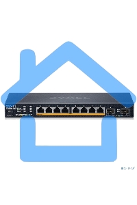 Коммутатор Zyxel XMG1915-10EP-EU0101F (L2+) 8x2.5Gbит/с 2SFP+ 8PoE++ 130W управляемый