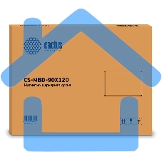 Демонстрационная доска Cactus CS-MBD-90X120 магнитно-маркерная, лак, 90x120см, алюминиевая рама