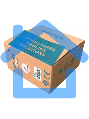 Кабель сетевой UTP 4 пары cat6 solid 0.55мм Cu 305м серый