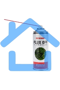 Очиститель печатных плат FLUX OFF, Rexant, 400 мл, аэрозоль