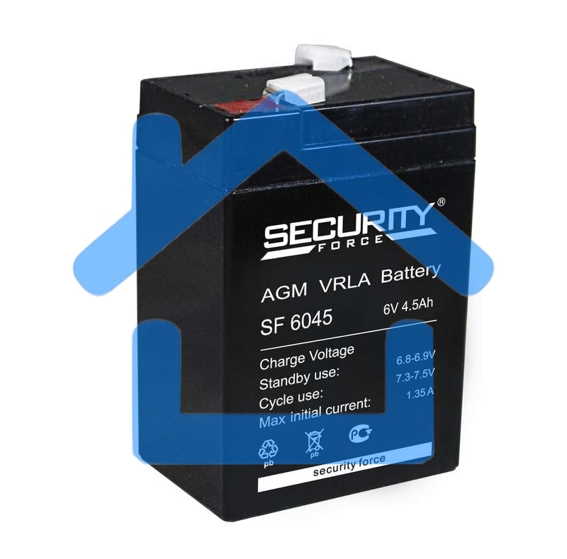 Батарея Delta Security Force SF 6045 (6V 4.5Ah)