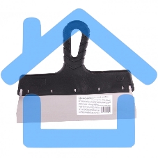 Шпатель Sparta фасадный из нержавеющей стали, 250 мм, пластмассовая ручка 85151