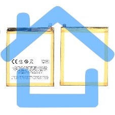Аккумуляторная батарея BA611 для MeiZu M5, Meilan M5 3000mAh / 11.55Wh 3,85V