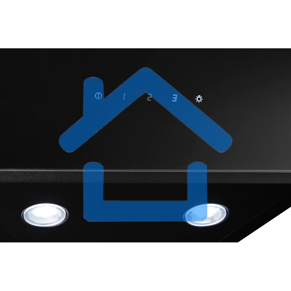 Вытяжка наклонная Monsher Amiens 50 Noir черный, 50 см, 1100 куб. м/ч, 53 дБ