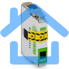 Картридж струйный Cactus CS-EPT1711 черный (14,6 мл) для Epson Expression Home XP-33/103/203/207/303/306/403/406