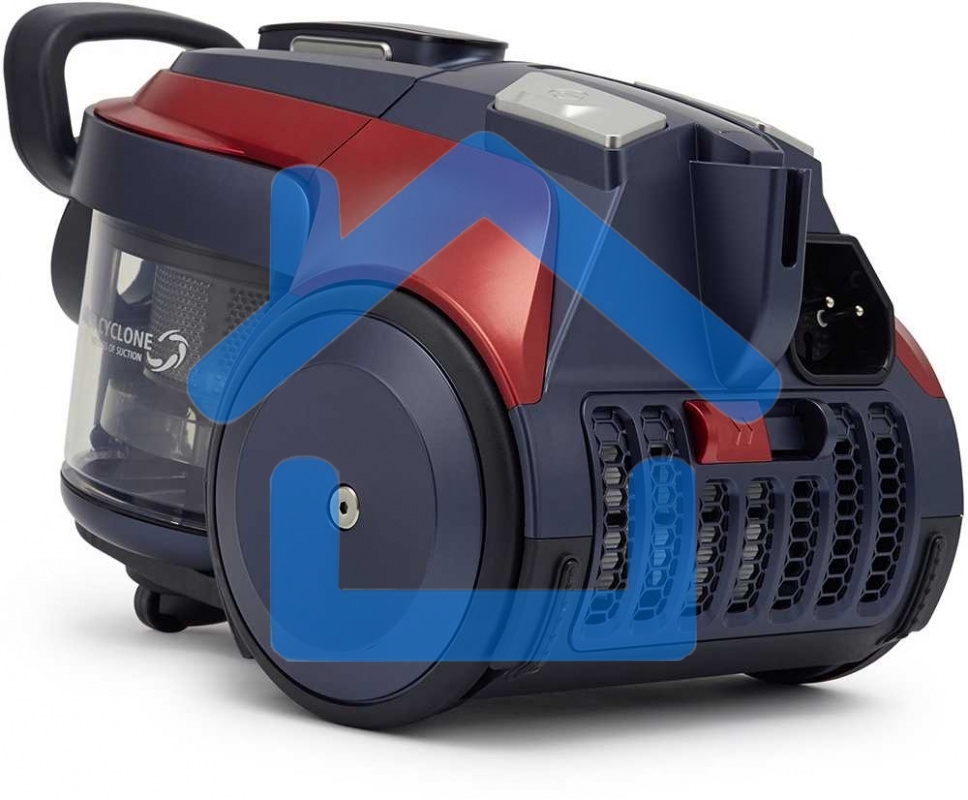 Пылесос Polaris PVC 2003RI серый/красный, 500/2000 Вт, уборка сухая, пылесборник контейнер 2.5 л