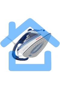 Утюг Tefal FV5715E0, 2200Вт, голубой/белый