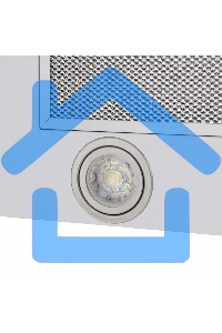 Вытяжка встраиваемая Maunfeld TS Touch Glass 50 белый, 50 см, 1000 куб. м/ч, 56 дБ