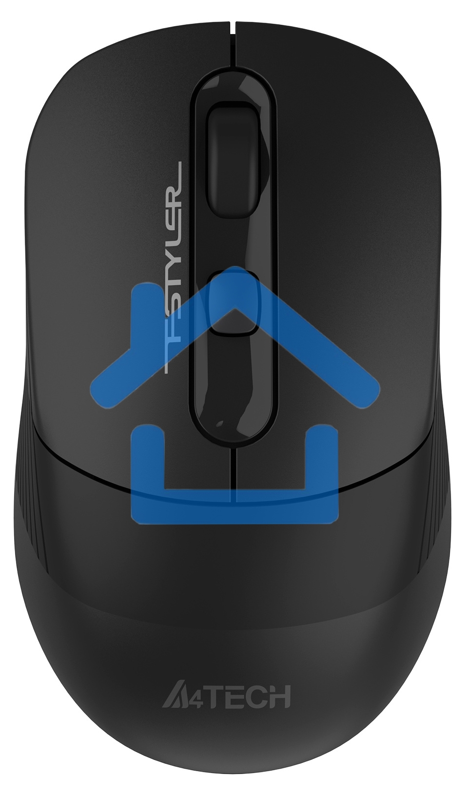 Мышь беспроводная A4Tech Fstyler FB10C черный, 2000 dpi, радиоканал, Bluetooth, USB, кнопки - 4