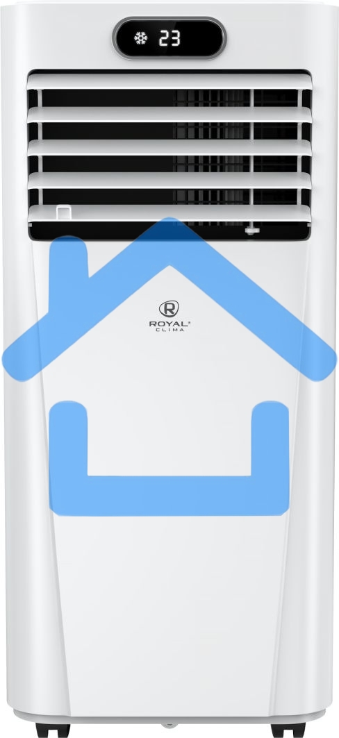 Мобильный кондиционер Royal Clima RM-TS17CH-E 5800 BTU, 17 м², 52 дБ, охлаждение, осушение, белый