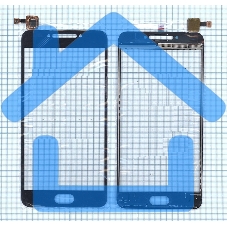 Сенсорное стекло (тачскрин) для Alcatel A5 5085Q, черное