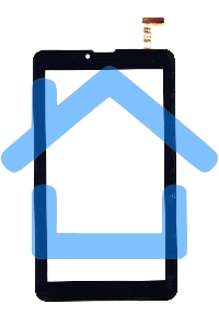 Сенсорное стекло (тачскрин) DEXP Ursus S270 3G, черное