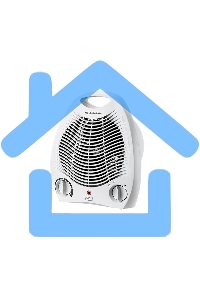 Тепловентилятор Oasis SB-20R белый, 2000 Вт, 20 м2