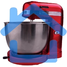 Миксер с чашей Kelli KL-5071 220-240 В, 50/60 Гц, 500 Вт 5 скоростных режимов Съемные насадки Насадка для замешивания теста Венчики для взбивания Съемная металлическая чаша: 3,5 л. Рычаг для смещения чаши Кнопка для наклона блока