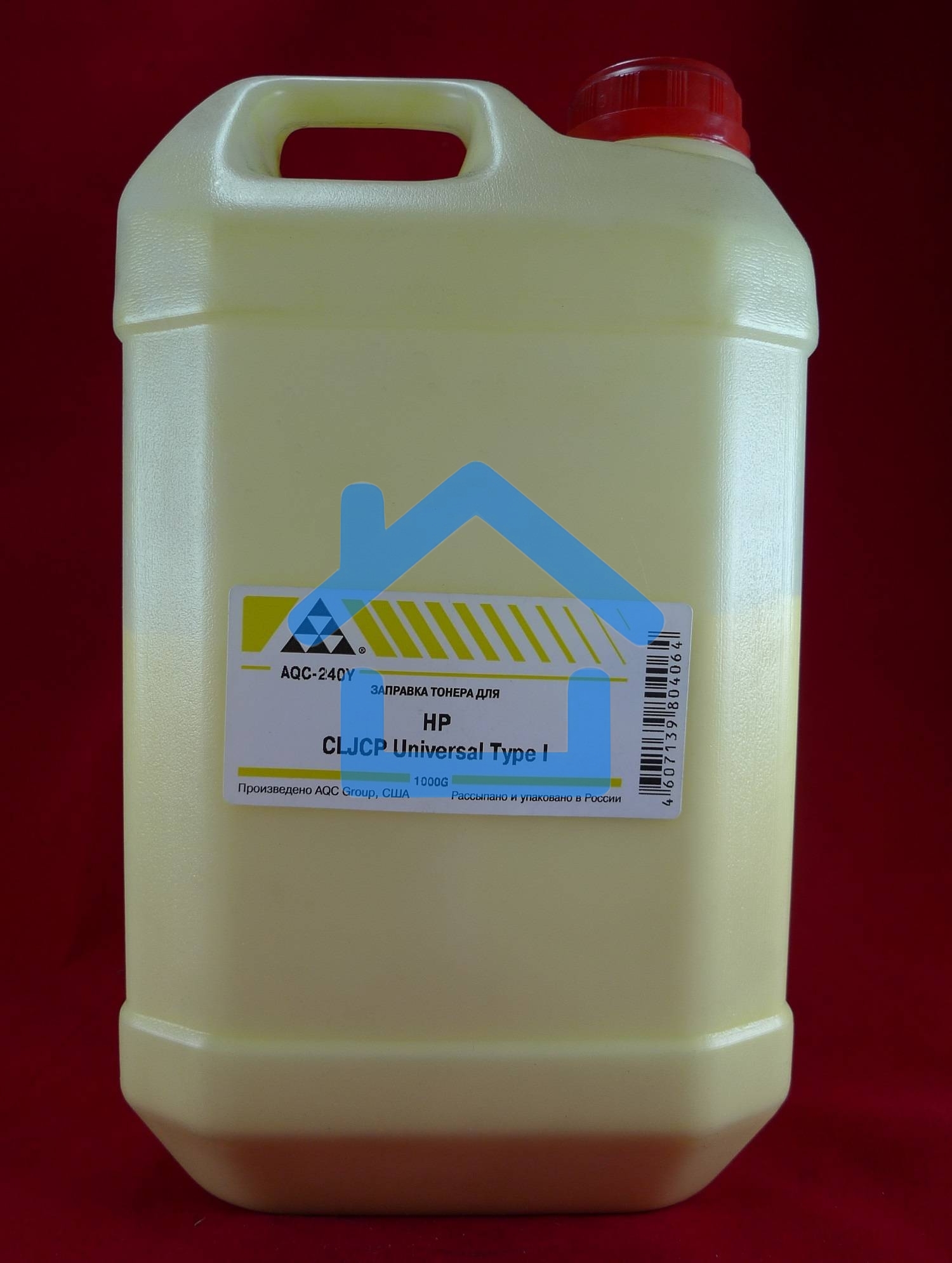 Тонер HP CLJ CP Universal Type I Yellow, (кан.1кг.) AQC фас. Россия