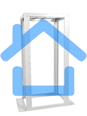 Стойка телеком. серверная 33U, глубина 1000 мм (СТК-С-33.2.1000) (2 коробки)