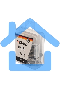 Бита PH2х25 мм для шуруповерта (упак. 25 шт.) Kranz