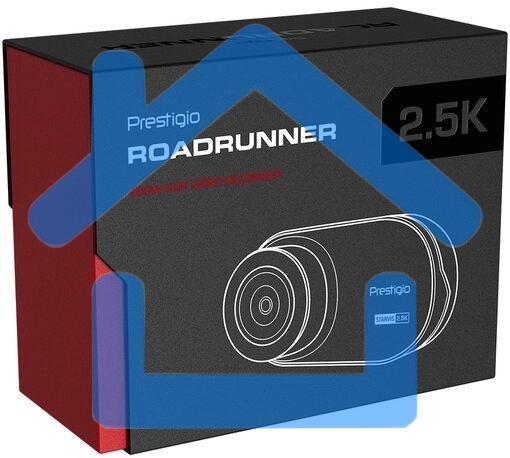 Видеорегистратор Prestigio RoadRunner 460W, 3.0'' IPS (854x480) touch screen display, WQHD 2.5K 2560x1440@30fps, Mstar SSC8629Q, 5 MP CMOS Sony Starvis IMX335 image sensor, 5 MP camera, 140° Viewing Angle, Wi-Fi, USB Type-C, Supercapacitor, Night Vision, 