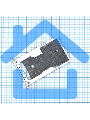 Лоток для SIM-карты Xiaomi Redmi Note 3 Pro Серебро