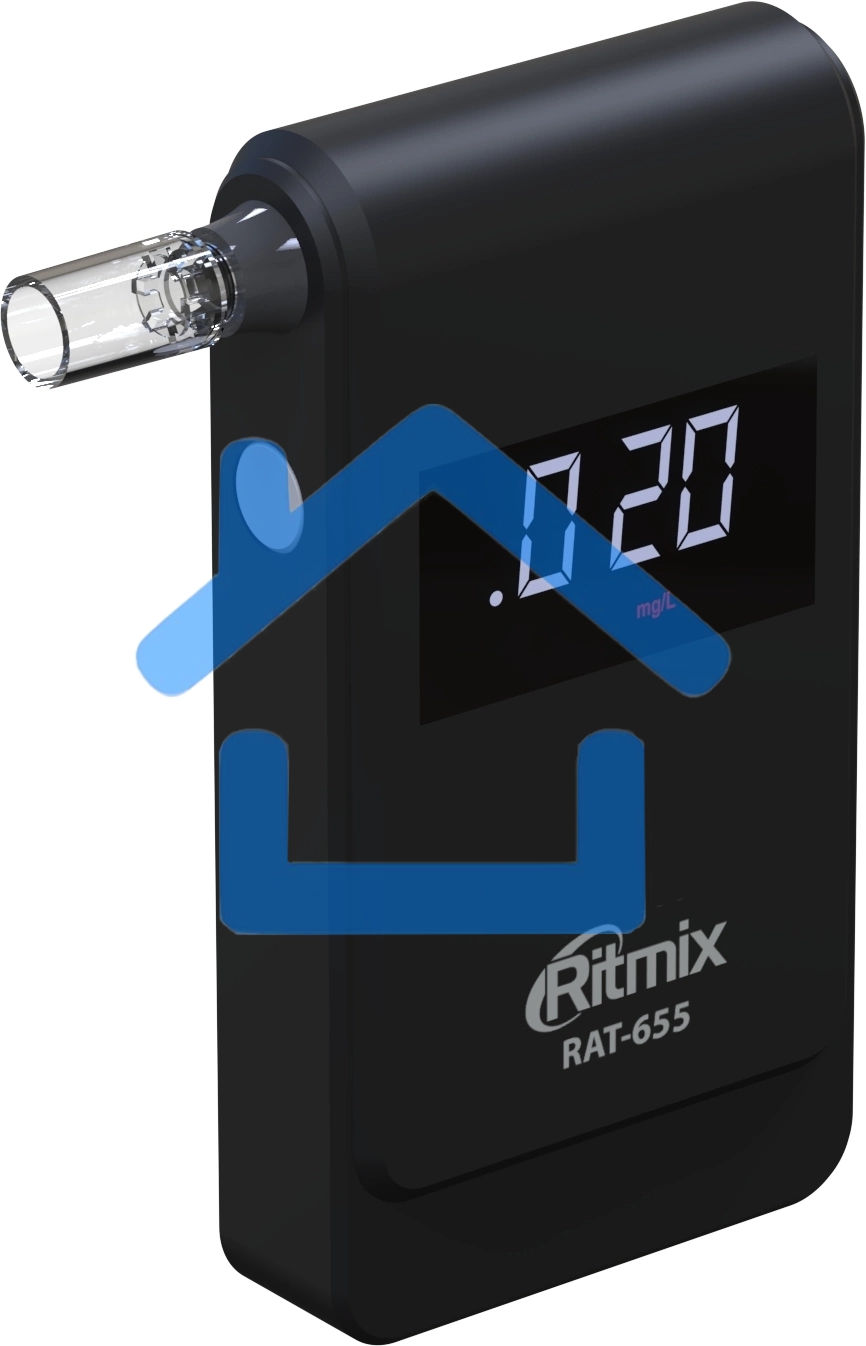 Алкотестер Ritmix RAT-655 электрохимический черный