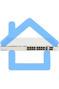 Коммутатор MikroTik CRS320-8P-8B-4S+RM Cloud Router Switch with dual-core 800 MHz CPU, 256 MB RAM, 98DX226S switch chip, 17 x Gigabit Eth ports (8 x 802.3af/at, 8 x 802.3bt PoE-out), 4 x 10G SFP+ ports, RouterOS L5, 1U rackmount enclosure, 600W PSU