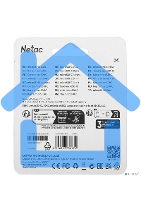 Флеш карта Netac P500 ECO 32Gb MicroSDHC C10 up to 80Mb/s, retail pack with SD Adapter