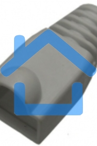 Защитные колпачки для кабеля 6,0мм cat.5, на соединение коннектора с кабелем, серый, 100 шт. в пчк