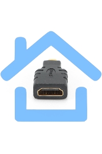 Переходник Gembird Переходник HDMI-microHDMI 19F/19M, золотые разъемы, пакет