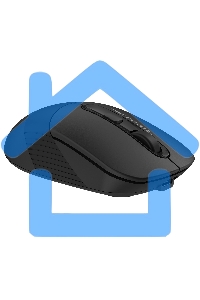 Мышь беспроводная A4Tech Fstyler FB10C черный, 2000 dpi, радиоканал, Bluetooth, USB, кнопки - 4