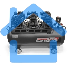 Компрессор поршневой Парма БМ K-4500/100БМ масляный 711л/мин 100л 4500Вт серый/черный