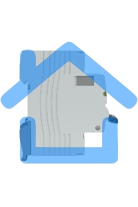 Выключатель дифференциального тока (УЗО) Averes DV 4P 25А/300мА (AC) электромеханическое