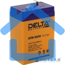 Батарея Delta DTM 6045 (6V 4.5Ah)