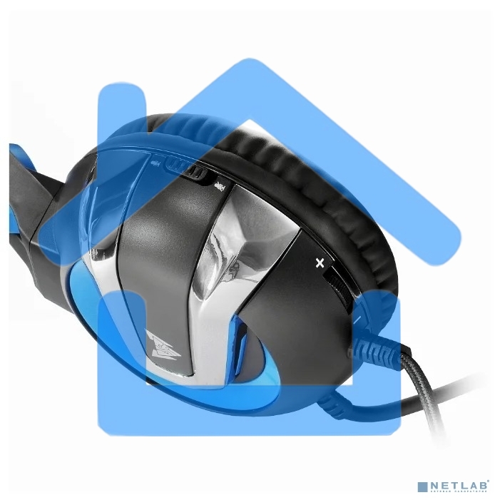 Гарнитура игровая CROWN CMGH-3101 Black&blue