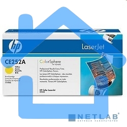 Картридж лазерный HP CE252A желтый для CLJ CM3530/CP3525 7000стр.