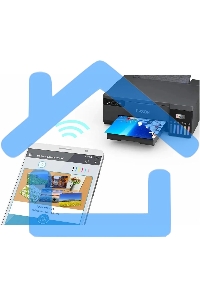 Принтер струйный Epson L8050 (C11CK37405/C11CK37402/C11CK37504/C11CK37507/C11CK37506), A4, цветное, печ. до 8 стр/мин., 1440 x 5760 dpi, USB, Wi-Fi