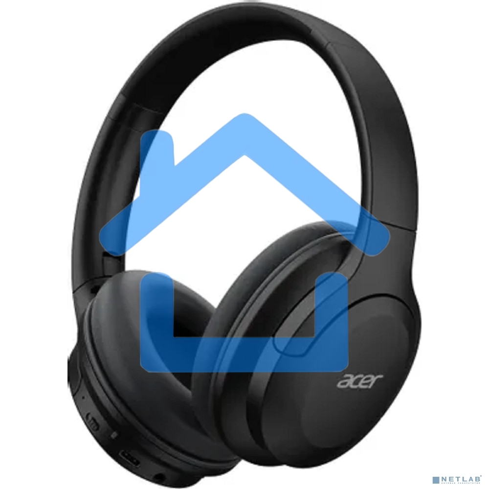 Наушники с микрофоном Acer OHR304 черный мониторные BT оголовье