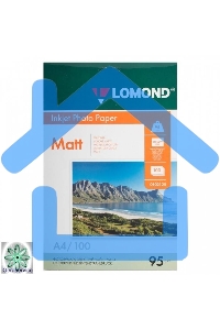 Бумага Lomond 0102125 A4/95/100л. матовая для струйной печати до 2880dpi