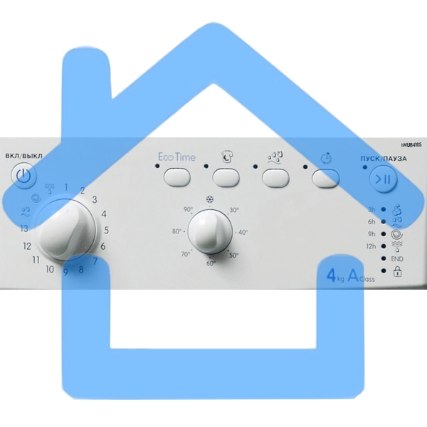 Стиральная машина Indesit IWUB 4105 белый, загр. фронтальная макс.: 4 кг 1000 об/мин класс: А