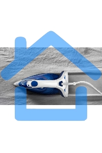 Утюг Tefal FV5715E0, 2200Вт, голубой/белый