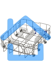 Встраиваемая посудомоечная машина Krona GARDA 45 BI 1760Вт узкая