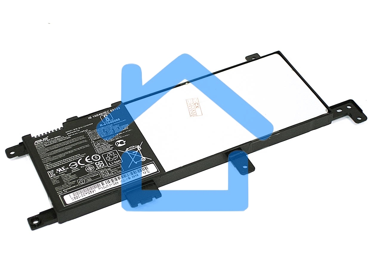 Аккумуляторная батарея для ноутбука Asus X542U (C21N1634) 7.6V 5000mAh
